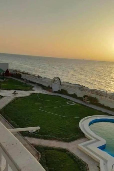 Panorama Apartment With A Charming Sea View Near Alexandria And Burg Elarab Intl Airport With Free Wifi شقة باطلالة ساحرة على البحر اول الساحل الشمالي エクステリア 写真